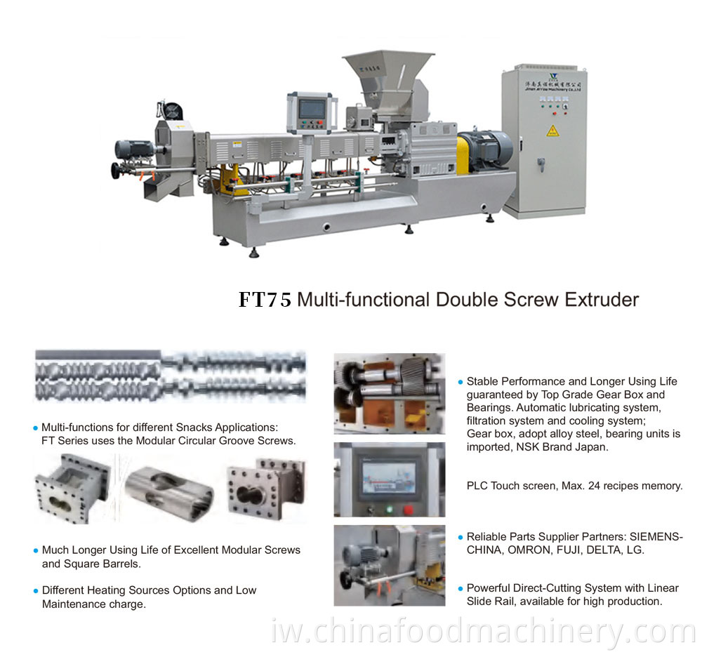 Ft75 Double Screw Extruder
